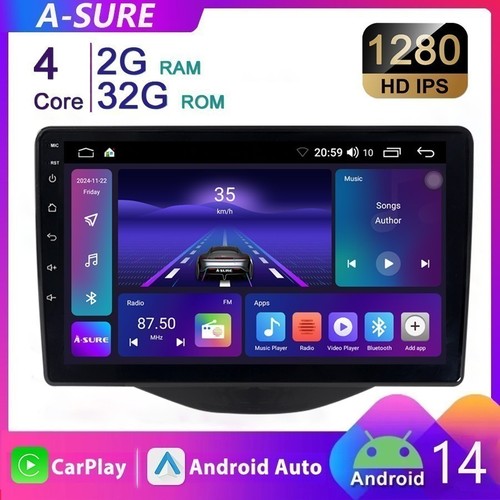 Autoradio carplay gps - 2+64,