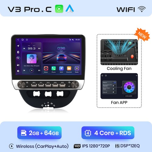 Autoradio 64g carplay android - autoradio,
